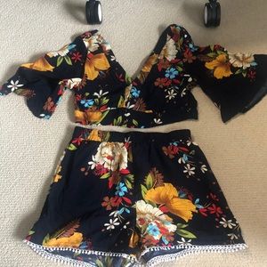 Two piece cute Zaful set